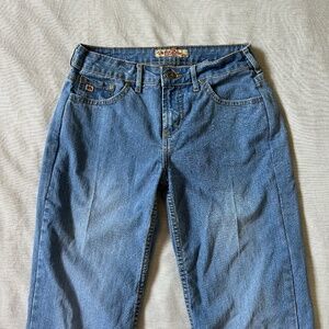 light wash vintage jeans